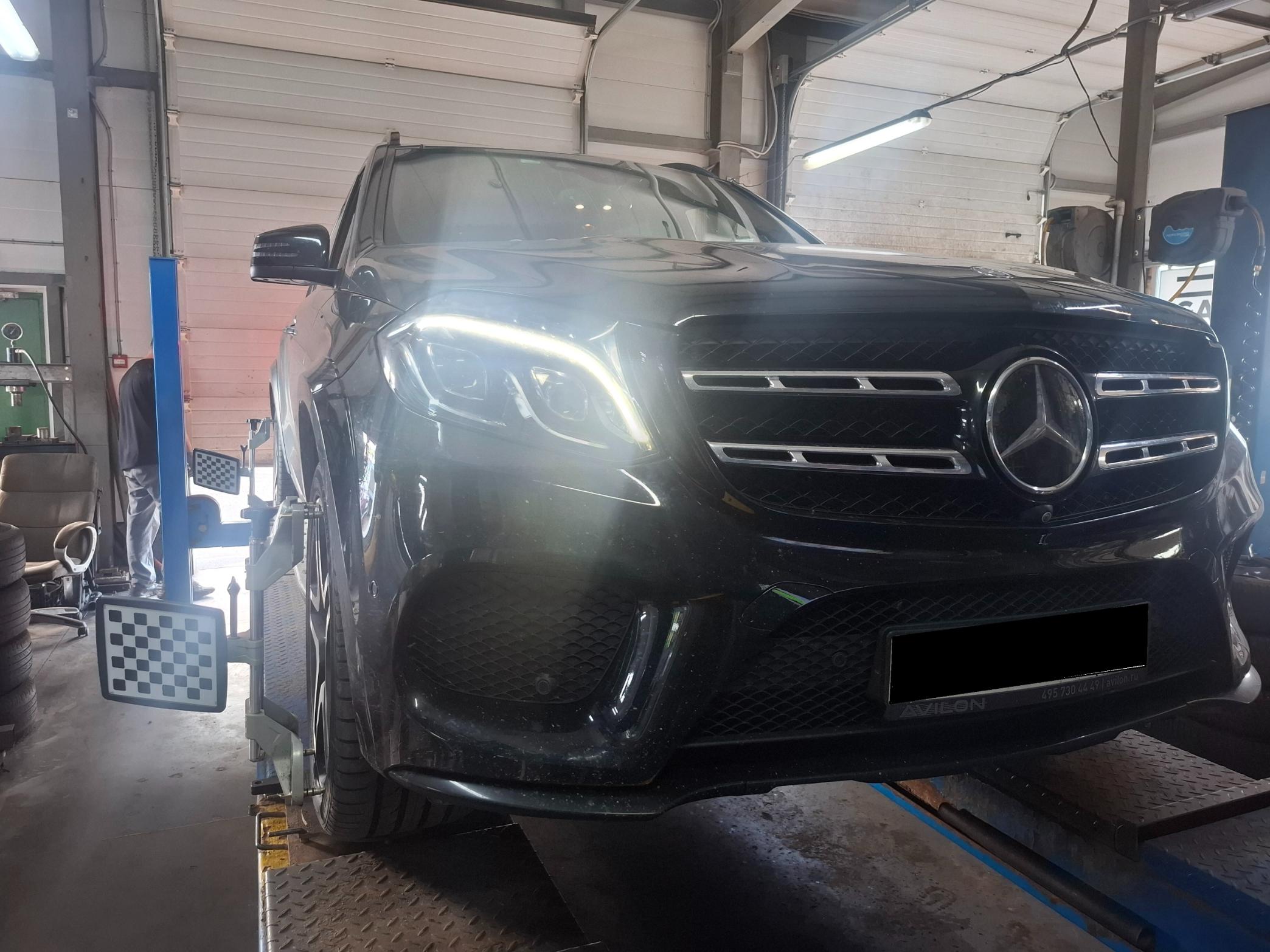Развал схождение Mercedes-Benz в Санкт-Петербурге